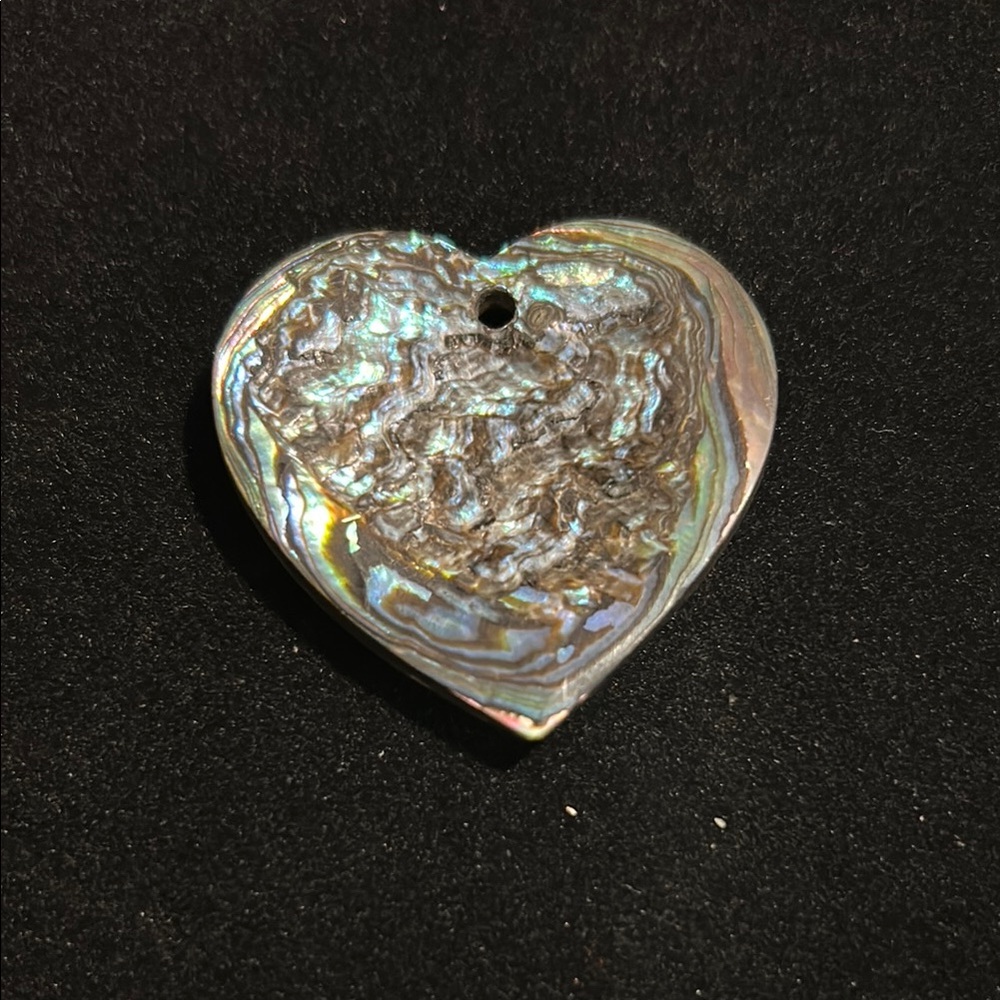 Iridescent Heart Pendant